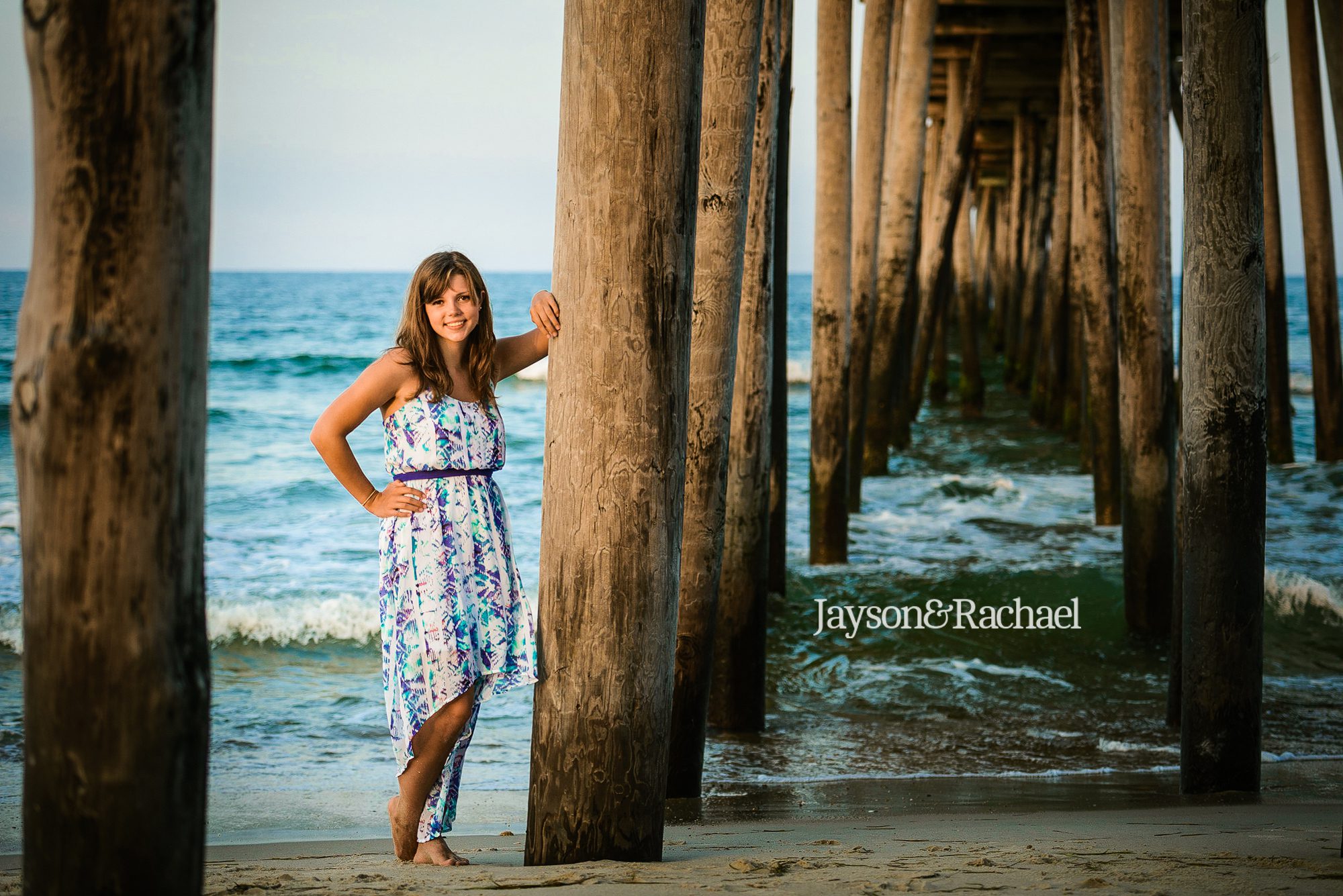 Family portraits Rodanthe NC at the Rodanthe Fishing Pier